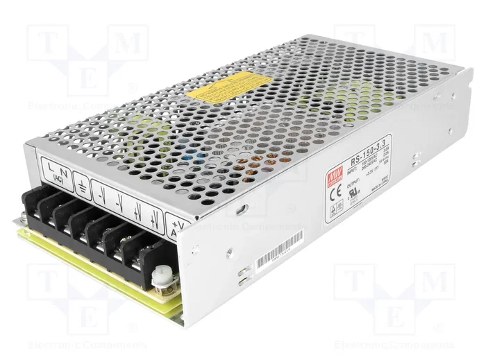 MEAN WELL RS-150-3.3 150W 3,3V DC 30A MEAN WELL RS-150-3.3 150W 3,3V DC 30A