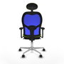 Piqueras y Crespo Chaise de Bureau avec Appui-tête Jorquera 3D086N1 Pistache