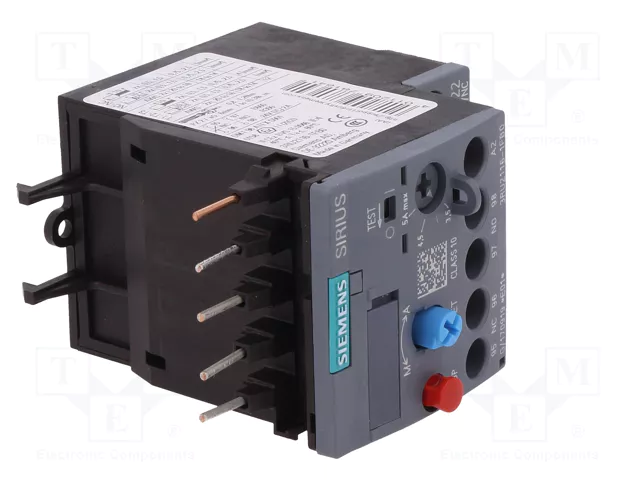 SIEMENS 3RU2116-1FB0 Relais thermique S00 NC/NO bornes à vis SIEMENS 3RU2116-1FB0 Relais thermique S00 NC/NO bornes à vis
