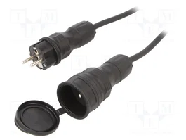 KEL Rallonge réseau H05RR-F 3G2,5mm² 15m