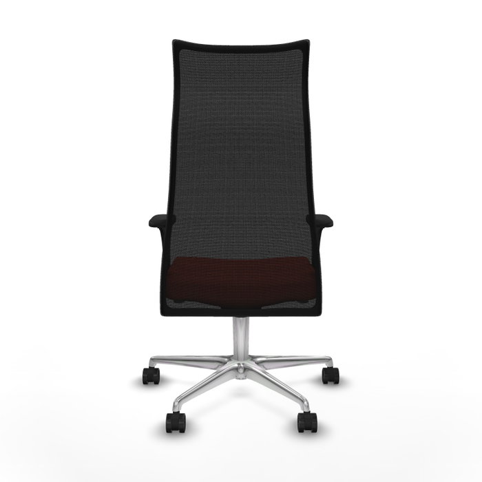 Piqueras y Crespo Chaise de Bureau Albacete Orange Foncé et Noir