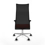 Piqueras y Crespo Chaise de Bureau Albacete Orange Foncé et Noir