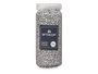 GIFTDECOR Bote Piedra 2-5 mm Metalizada 700g Plata