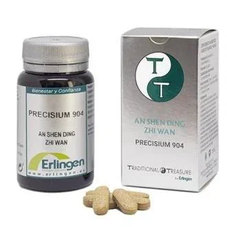 Erlingen Precisium 904 An Shen Ding Zhi Wan 60 comprimés complément alimentaire Erlingen Precisium 904 An Shen Ding Zhi Wan 60 comprimés complément alimentaire