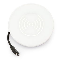 HERRAJES ALK Chargeur Wireless à Embutir Blanc Ø80 H12