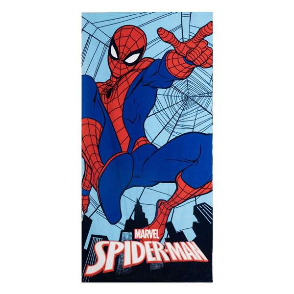 Cerdá Set Serviette et Lunettes de Natation Spiderman 24.0 x 34.0 x 6.0 cm - Âge Minimum 6 ans - Bleu Foncé