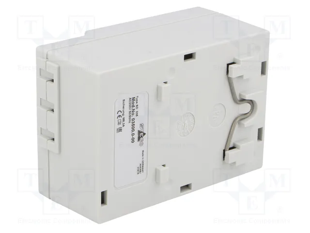 STEGO Prise simple Schuko Type F pour rail DIN avec fusible