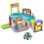 VTech Atelier de maintenance - Véhicule Piston avec plus de 50 interactions vocales, bras robotique, élévateur et tunnel de lavage - Jouet éducatif en espagnol pour enfants +12 mois