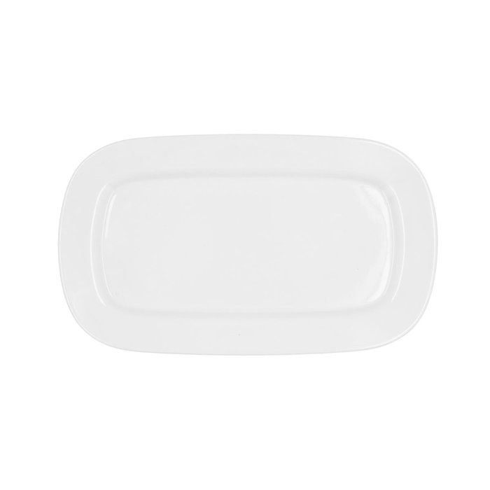 Fuente Rectangular Porcelana Glacial Bidasoa 31 X 18 cm (12 Unidades) Fuente Rectangular Porcelana Glacial Bidasoa 31 X 18 cm (12 Unidades)