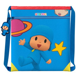 CYP BRANDS Sac à dos Pocoyo 35 cm pour enfant, peluche et accessoire, personnage animé
