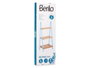 Berilo Étagère Escalier 3 Niveaux Bambou Bleu Naturel 40x81x30 cm
