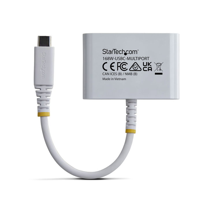 StarTech.com Docking station USB-C vers HDMI 140W Blanc StarTech.com Docking station USB-C vers HDMI 140W Blanc