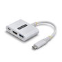 StarTech.com Docking station USB-C vers HDMI 140W Blanc