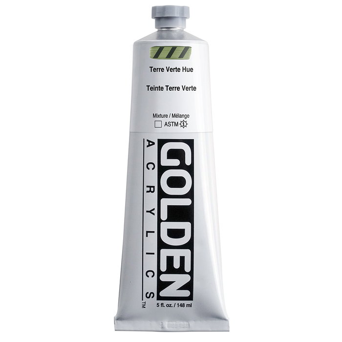 Golden Peinture acrylique Heavy Body Terre Verte Hue Golden Peinture acrylique Heavy Body Terre Verte Hue