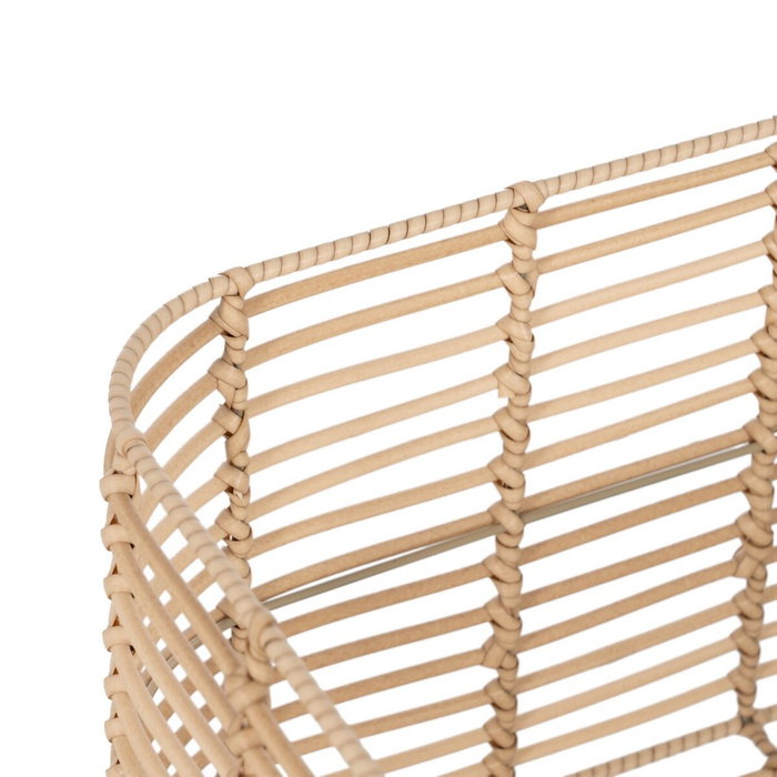 BigBuy Home Lot de paniers Naturel Résine 46 x 35 x 23 cm (4 Unités) BigBuy Home Lot de paniers Naturel Résine 46 x 35 x 23 cm (4 Unités)
