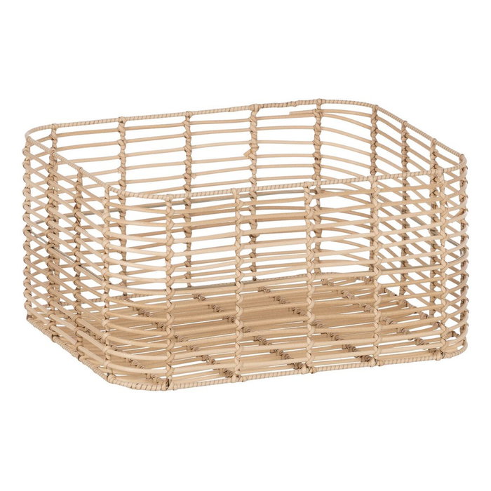 BigBuy Home Lot de paniers Naturel Résine 46 x 35 x 23 cm (4 Unités) BigBuy Home Lot de paniers Naturel Résine 46 x 35 x 23 cm (4 Unités)
