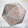 Q Workshop Le Hobbit Spindown jumbo dé Radiant TCG D20