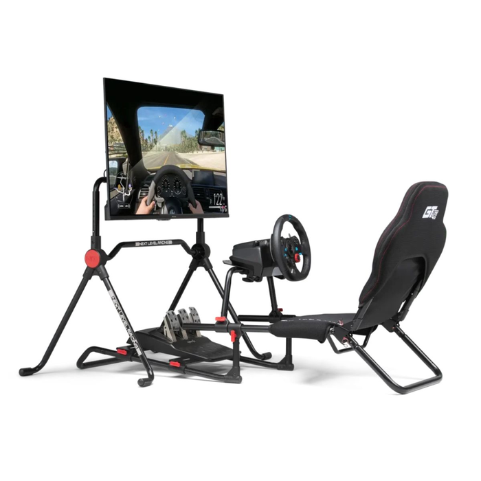 Next Level Racing NLR-S041 Siège de jeu GTLITE Junior, Cockpit pliable pour enfant - Noir