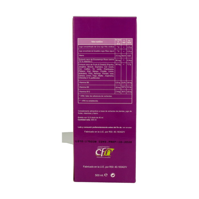 CFN Ferro Fruits Sirop 500 ml