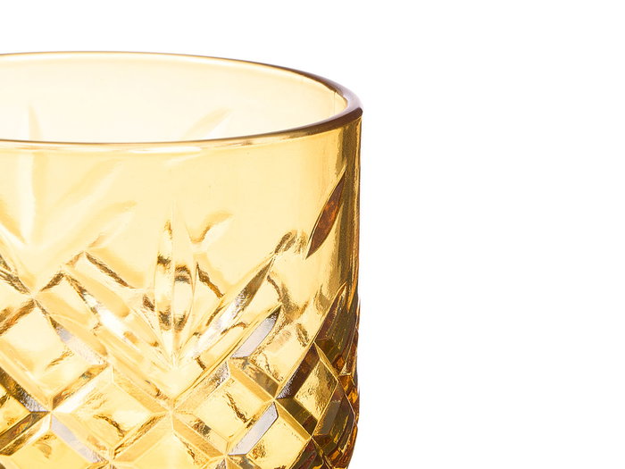 Vivalto Copa Troquelada 480 ml Ambar Verre 10,2 x 19,3 x 10,2 cm (Set de 24) Vivalto Copa Troquelada 480 ml Ambar Verre 10,2 x 19,3 x 10,2 cm (Set de 24)