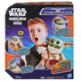 Hasbro - Figurine d'action interactive Grogu 25 cm avec sons - Jouet Star Wars - Plus de 50 réactions (Voix: FR, EN, DE, IT, PT, ES) - À partir de 4 ans