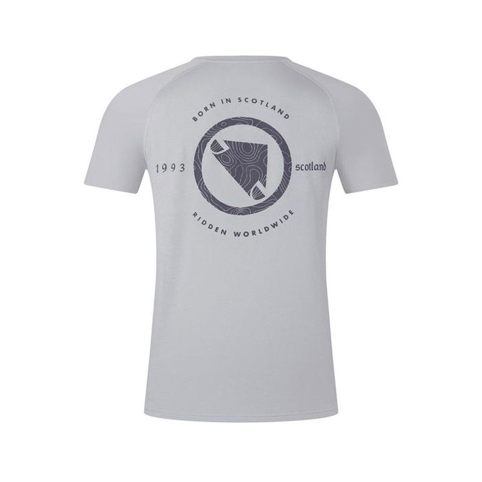 maillot de cyclisme Endura Hummvee Tech Gris clair 10 ans