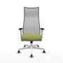 Piqueras y Crespo Chaise de Bureau Albacete Vert Olive et Gris