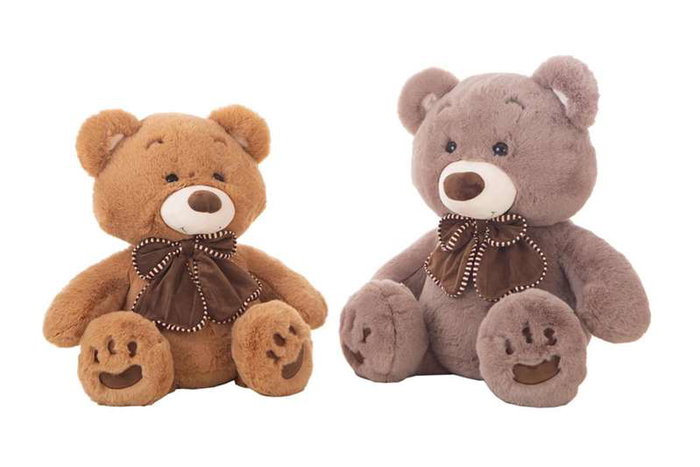 Creaciones Llopis Oso Care Peluche Ours de 80 cm Bison, Marron - Peluche en Polyester pour Enfant dès 3 ans Creaciones Llopis Oso Care Peluche Ours de 80 cm Bison, Marron - Peluche en Polyester pour Enfant dès 3 ans