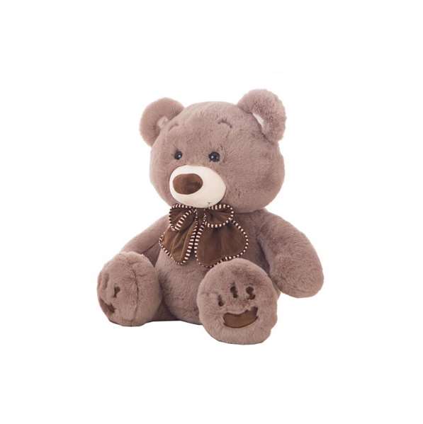 Creaciones Llopis Oso Care Peluche Ours de 80 cm Bison, Marron - Peluche en Polyester pour Enfant dès 3 ans Creaciones Llopis Oso Care Peluche Ours de 80 cm Bison, Marron - Peluche en Polyester pour Enfant dès 3 ans
