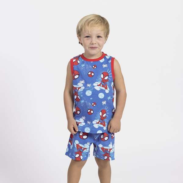 Cerdá Pyjama Courte Manches Single Jersey Spiderman 2 Ans Bleu Cerdá Pyjama Courte Manches Single Jersey Spiderman 2 Ans Bleu