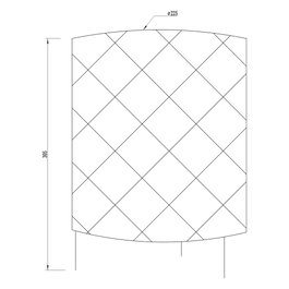 Lampe de table Shakhty en rotin, style boho-chic, ampoule E27 [SKD-T1009]