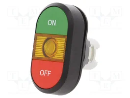 ABB Commutateur double 22mm rouge/vert