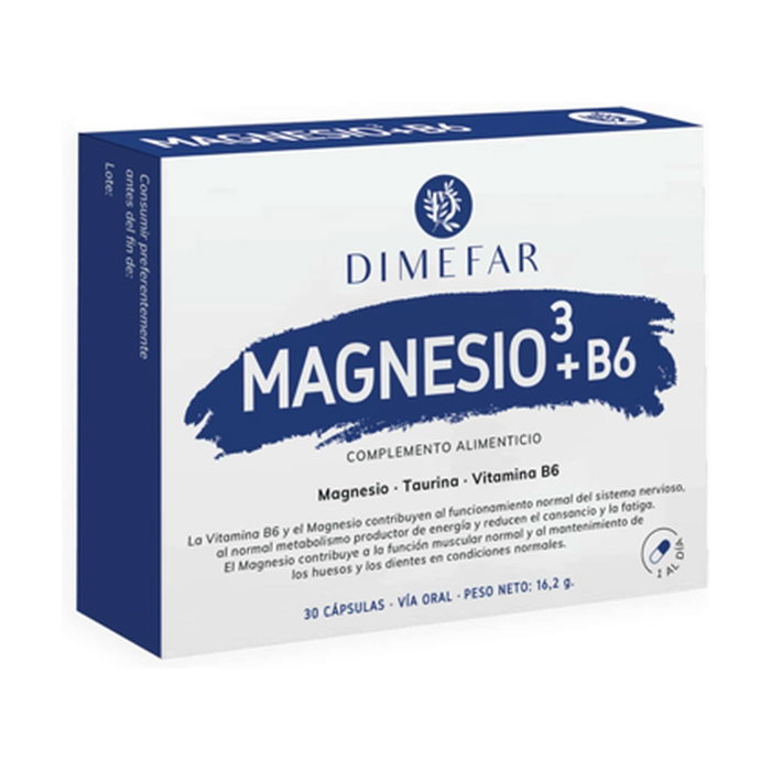 DIMEFAR MAGNESIO3+B6 30 capsules
