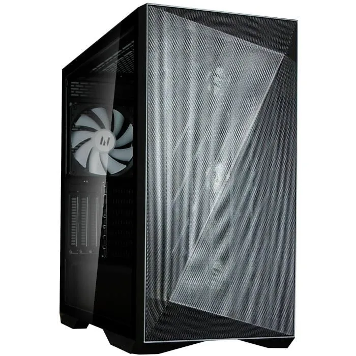 Zalman Z9 Iceberg MS Boîtier PC Moyen Tour Noir Verre Trempé Compatible E-ATX ATX Micro ATX Mini-ITX