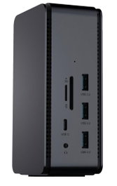 ProXtend USB4 Dual 8K Docking Station, Dark Silver