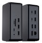 ProXtend USB4 Dual 8K Docking Station, Dark Silver