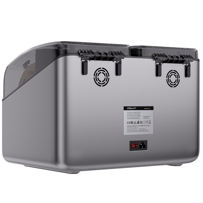 Creality Space Pi X4 Sécheur de filament avec double chambre de chauffage independente de 400W Creality Space Pi X4 Sécheur de filament avec double chambre de chauffage independente de 400W