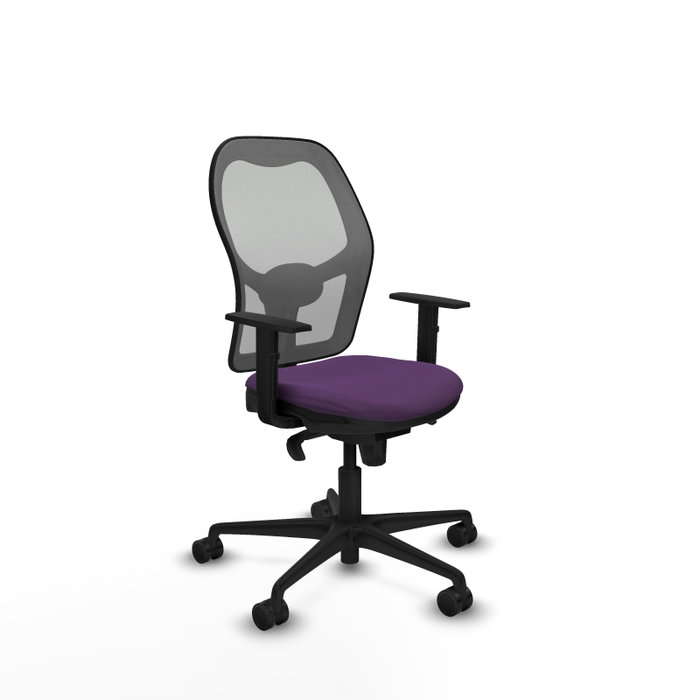 Piqueras y Crespo Chaise de Bureau Jorquera Violet et Gris Piqueras y Crespo Chaise de Bureau Jorquera Violet et Gris