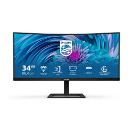 Philips Moniteur E-line 346E2CUAE/00 34 pouces Incurvé UWQHD USB-C Noir