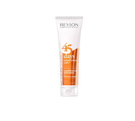 Revlon 45 Days Shampooing et après-shampooing 2 en 1 Coppers reconditionné 275ml