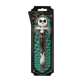 Disney The Nightmare Before Christmas Jack Skellington Stylo à bille 3D avec topper - 10 couleurs