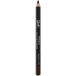 Sleek MakeUP Crayon à sourcils crème Poudre et Mélange, Marron foncé 1254, Maquillage pour sourcils, 1.29 g