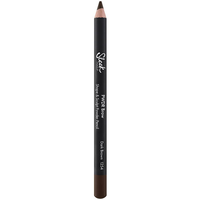 Sleek MakeUP Crayon à sourcils crème Poudre et Mélange, Marron foncé 1254, Maquillage pour sourcils, 1.29 g Sleek MakeUP Crayon à sourcils crème Poudre et Mélange, Marron foncé 1254, Maquillage pour sourcils, 1.29 g