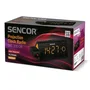 Sencor SRC 330 OU - Radio-réveil Noir avec Projection