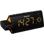 Sencor SRC 330 OU - Radio-réveil Noir avec Projection
