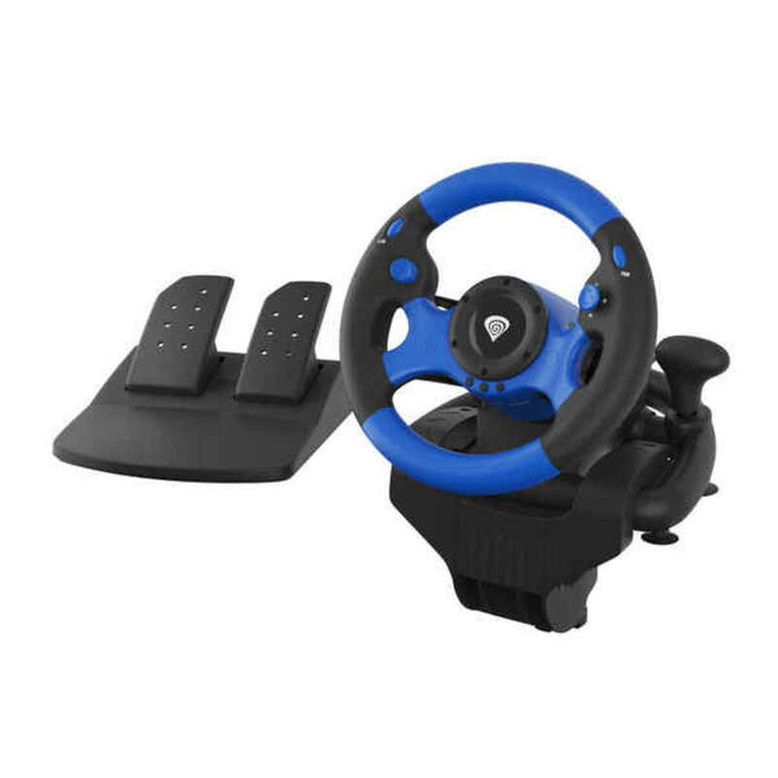 Volant pour voiture de course Gaming Genesis IN-ACT-KSLNATKON0001 Bleu Volant pour voiture de course Gaming Genesis IN-ACT-KSLNATKON0001 Bleu