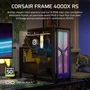 Corsair Boîtier PC FRAME 4000X RS Moyen Tour Noir 4 Ventilateurs RS120 ARGB