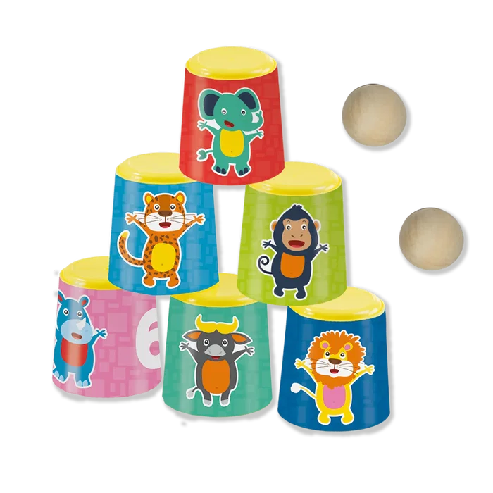 SES CREATIVE - Jeu de plein air Lance-Canettes pour enfants, Motricité et coordination, Précision, Age 3 ans et plus