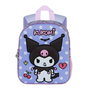 Karactermania Sac à dos Kuromi 3D Elite Rebel pour enfant, design avec relief, dos et bretelles rembourrées, compartiment unique, 30 x 25 x 10 cm