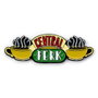 THE CARAT SHOP - Pin Central Perk Friends en alliage de zinc (93% zinc, 3% cuivre, 4% aluminium)